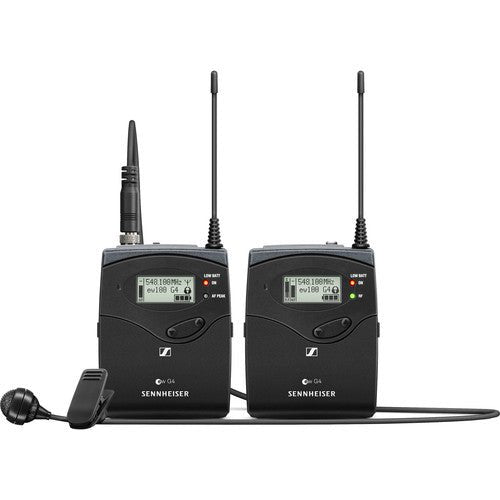 Sennheiser EW 122P G4 A Camera - Mount Wireless Cardioid Lavalier Microphone System (A: 516 to 558 MHz) - Universal AV Solutions